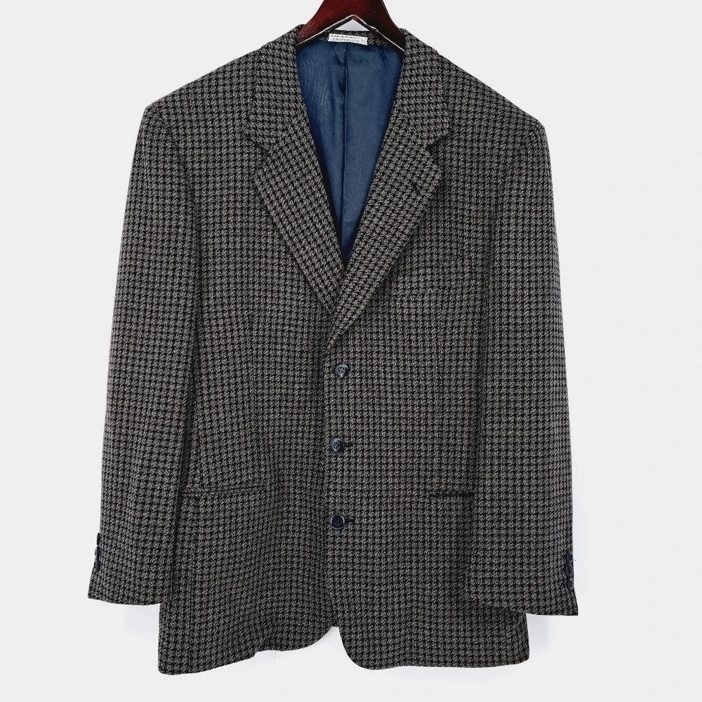 Andrew Fezza Bachrach Heritage Wool Suit Jacket Size‎ 42 Regular